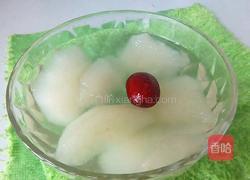 冰糖炖雪梨的做法图解5