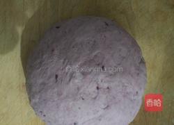 紫薯玫瑰花馒头的做法图解4