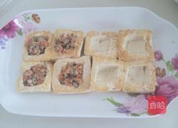 番茄肉陷豆腐的做法图解5