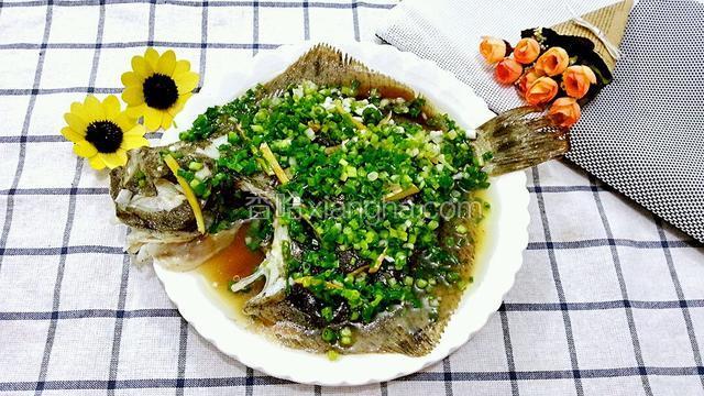 清蒸多宝鱼