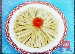 凉拌杏鲍菇的做法图解3