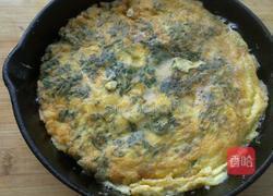 菊花芽鸡蛋饼的做法图解5