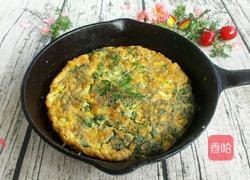 菊花芽鸡蛋饼的做法图解6