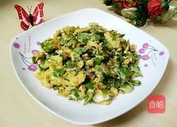 荷兰豆煎蛋的做法图解8