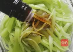 生抽腌莴笋的做法图解3