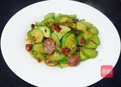 酸辣西葫芦香肠的做法图解9