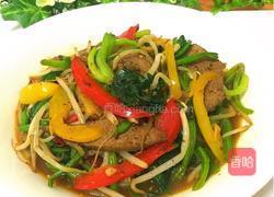 五彩滑肝片的做法图解6