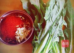 凉拌油麦菜粉丝的做法图解1