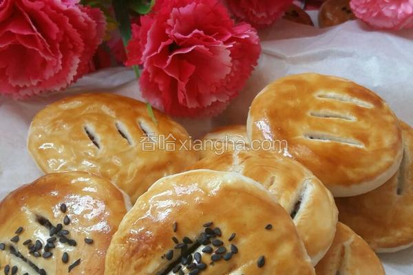 豆沙馅老婆饼(含豆沙制作)