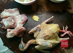 清补凉斑鸠猪骨汤的做法图解3