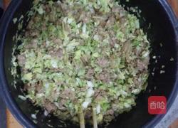 心菜肉包卷的做法图解4