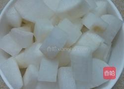 凉拌红白萝卜块的做法图解5