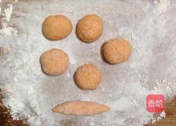 红萝卜玫瑰馒头的做法图解7