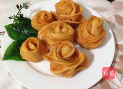 红萝卜玫瑰馒头的做法图解14