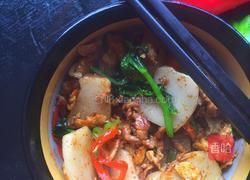 青椒肉丝炒年糕的做法图解11