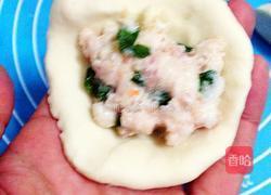 香葱肉饼的做法图解4