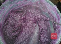 奶香紫薯米糕的做法图解4