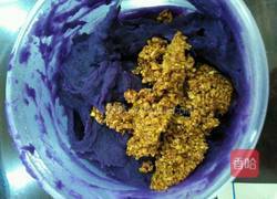 奶香紫薯米糕的做法图解5