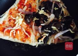 简易烤饼披萨的做法图解4