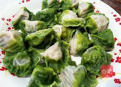 绿色荠菜饺子的做法图解9