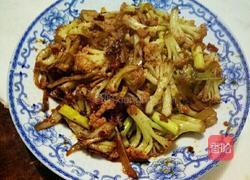 酱香花菜的做法图解4