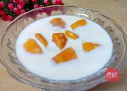 牛奶炖木瓜的做法图解6