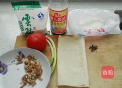 番茄千张炒肉丝的做法图解1