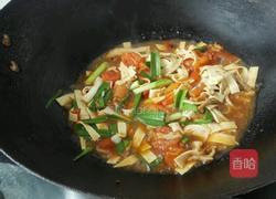 番茄千张炒肉丝的做法图解8