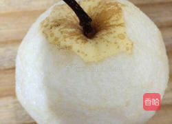 陈年陈皮冰糖炖雪梨的做法图解2