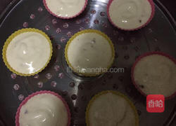 蔓越莓蒸蛋糕(完整版)的做法图解11