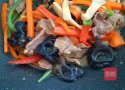 杂菌炒肉的做法图解6