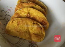 蛋煎馒头片的做法图解6