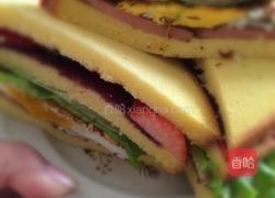 午餐肉三明治的做法图解5