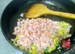 蒜香鸡肉咖喱炒饭的做法图解5