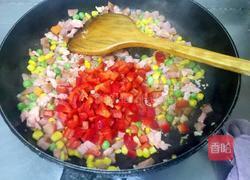 蒜香鸡肉咖喱炒饭的做法图解8