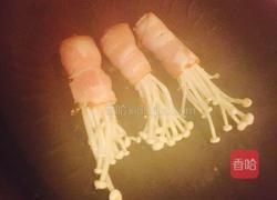 金针菇培根卷的做法图解4