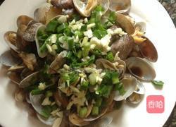 葱油花蛤的做法图解4