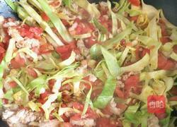 鸡蛋番茄肉沫拌面的做法图解10