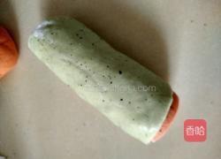 棒棒糖蔬菜芝麻面包的做法图解6