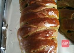 绿茶蜜豆面包的做法图解6