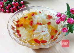 银耳南瓜枸杞糖水的做法图解8