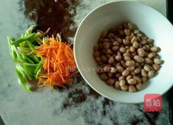 花生米拌双丝的做法图解1