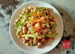 花生米拌双丝的做法图解3