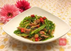 野芹炒腊肉的做法图解12