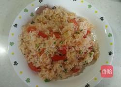 圣女果炒饭的做法图解8