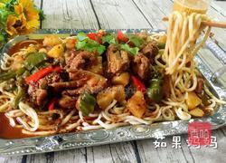 新疆大盘鸡的做法图解17