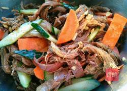 凉拌手撕猪心的做法图解8