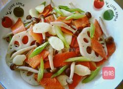 素食小炒的做法图解5