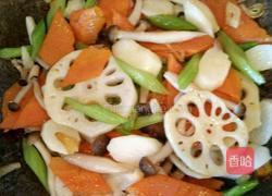 素食小炒的做法图解4