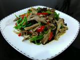 彩蔬炒肚丝的做法[图]